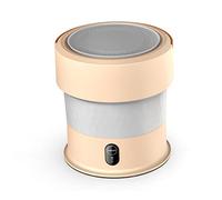 SilteD Convenient Folding Washing Machine Household Mini Dryer Panties Clothes Small Socks (Color : Orange)