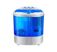 SilteD Double Drum Washing Machine Small Full Semi-automatic Double Drum Household Mini Elution Integrated Double Cylinder