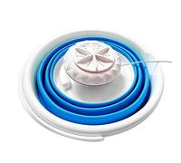 SilteD Folding Laundry Tub Basin Portable USB Mini Washing Machine, Automatic Clothes Washing Bucket for Home Camping