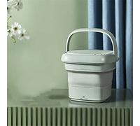 SilteD Folding Washing Machine Small Dormitory Household Portable Underwear Panties Mini Socks Washing Machine