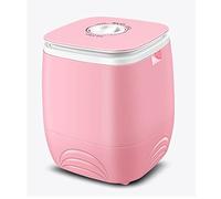 SilteD Mini Semi-automatic Electric Children Clothes Washing Dewatering Machine Portable Single Bucket (Color : A)