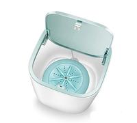 SilteD Mini Washing Machine Automatic Household Dehydrated Mini Tube3-5Kg Wash Dry Underwear Care (Color : Blue)