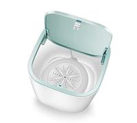 SilteD Mini Washing Machine Automatic Household Dehydrated Mini Tube3-5Kg Wash Dry Underwear Care (Color : White)