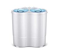 SilteD Mini Washing Machine Dormitory Single Small Single Bucket Semi-automatic Mini Portable