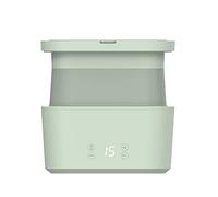 SilteD Mini Washing Machine Home Folding Underwear Socks Washer Portable (Color : Green, Shape : Not dehydrated)
