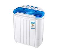 SilteD Mini Washing Machine Small Semi-automatic Double Barrel Large Capacity Dormitory Dehydration Washing Pantyhose