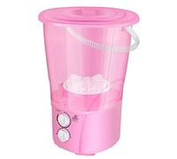 SilteD Mini Washing Machine Socks Artifact Bucket Household Underwear Washing Machine Split Convenient Baby Clothes (Color : Pink)