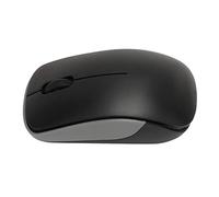 SilteD RajoNN Ergonomic Mouse, Mini Size Comfortable Using Cordless Mouse Portable 2.4 GHz for Travel for Home (Black)