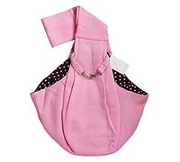 SilteD Reversible Pet Dog Sling Puppy Carrier Hands,Dog Bag Pet Out Crossbody Shoulder Outdoor Travel Portable Sling Pet 19 * 23 * 4CM,C