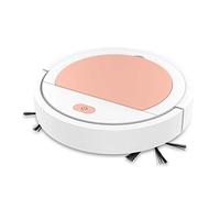 SilteD Robot Vacuum Cleaner Cordless, Super-Thin, 1800Pa Strong Suction Smart Home Sweeping Robotic Vacuum Cleaner USB Charging Dry and Wet Quiet Cleaning for Pet Hair, Hard Floors and Carpets (White)