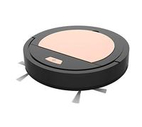 SilteD Robot Vacuum Cleaner Cordless, Super-Thin, 1800Pa Strong Suction Smart Home Sweeping Robotic Vacuum Cleaner USB Charging Dry and Wet Quiet Cleaning for Pet Hair, Hard Floors and Carpets (Black)
