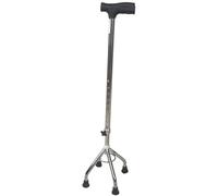 SilteD - Telescopic Height Four-Claw Crutch Disabled People Non-Slip Old Man Walking Stick Present