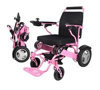 SilteD Wheelchairs Smart Folding Electric Wheelchair - Black Ergonomically Suitable for The Elderly and Travelling