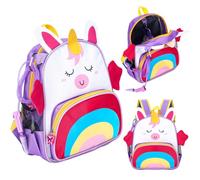 SilTriangle Feeding Tube Backpack for Enteral Feeding Pump Gtube Accessories, Bag Only (Unicorn)