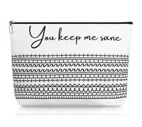 SilTriangle Hidden Message Makeup Bag, Funny Office Gift for Women, Travel Make up Bag, Anniversary or Retirement Present for Coworker Friends Family