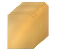 Silunkia 100 Sheets Gold Shimmer Card 8.5 x 11 Inch Metallic Paper 75lb Pearlescent Paper for DIY Cards, Certificates, Invitations, School Crafts, Anniversary Cards