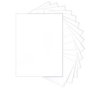 Silunkia 300 Sheets Bright White Cardstock 8.5 x 11 Printer Paper 75lb | Heavyweight White Card Stock Certificate Paper for DIY Cards Making, Greeting Cards, Wedding Invitations, Anniversary Card