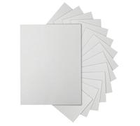 Silunkia 40 Sheets Grey Card 8.5 x 11 cm Craft Paper 200gsm Premium Grey Printer Paper for DIY Cards, Business Cards, Certificates, Wedding Invitations, School, Menus