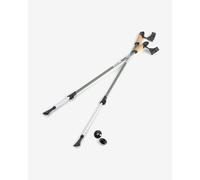 Silva Walking Poles Aluminum Cork - Trekking Poles with Adjustable Length 105-140 cm - Hiking Poles with Cork Handles - Hiking Stick with Adjustable Wrist Glove - Walking Poles for Men, Women, Seniors