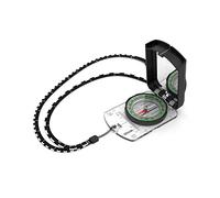 Silva Compass Navigation - Ranger S - Scale 1:25k and 1:50k - Sighting Compass to Determine Direction over Long Distances - Mirror Rotatable Housing - For Hiking & Outdoor