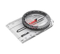 Silva Compass Navigation - Starter 1-2-3 Black - Entry Level and Kids Compass - Measuring Scales in mm & Inches - With Rotatable Housing - For Hiking and Outdoors