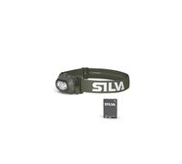 Silva Head Torch Battery Powered - Rechargeable USB-C - Discover Hybrid - 500 Lumen Head Lamp - 3 Brightness Levels - White, Red & Orange LEDs - Batt