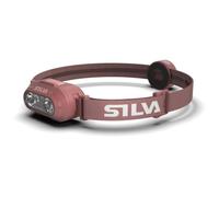 Silva Head Torch Battery Powered - Rechargeable USB-C - Smini - 53 Grams - 250 Lumen Head Lamp - 3 Brightness Levels - White and Red LEDs - Battery Indicator - for Running in Urban Areas & Outdoor