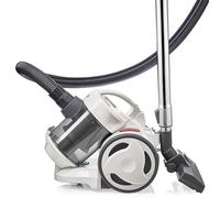 Silva-Homeline Cylinder Vacuum Cleaner BS-C 9002 - Compact Bagless Vacuum Cleaner with 2L Dust Collector - 800W Cyclone Motor - HEPA Filter - Adjustable Metal Telescopic Tube - Multi-Surface Head