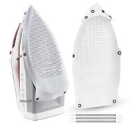 Silva Iron Shoe Cover Protector - Non-Stick Sole Plate for Steam Irons - Heat Resistant & Universal Fit - Protects Delicate Fabrics from Shine & Burns - Easy to Clean & Install - Made in Europe