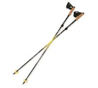 Silva | Running Poles Carbon Z | Adjustable | 100-120cm | Foldable Carbon Running Poles | Black/Yellow 100-120cm