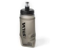 Silva Soft Flask 250ml for Running Vest - Running Flask with Self-Sealing Nozzle - Light Gray Shaded Made of TPU - Free from BPA, Phthalates and PVC - Soft Water Bottle for Vests