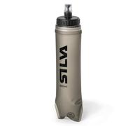 Silva Soft Flask 500ml for Running Vest - Running Flask with Self-Sealing Nozzle - Light Gray Shaded Made of TPU - Free from BPA, Phthalates and PVC - Soft Water Bottle for Vests