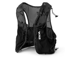 Silva Strive Fly Running Vest with 3L Pack Volume - Lightweight Ripstop Nylon & Breathable Mesh 110g - Running Vest Women & Men - 5 Pockets & Reflective Areas - Straps for Attaching Poles & Key Hook