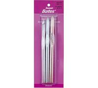 Silvalume Crochet Hook Set L-M-N 1EA, Sizes L11 to N15