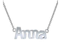 SILVEGO - JJJC1809 - Necklace Women 925 Sterling Silver Name Anna