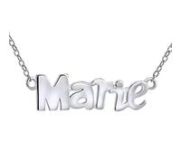 SILVEGO Women's necklace made of 925 sterling silver name Marie.
