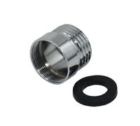Silver 1/2 to M20 Threaded Connector Brass Garden Faucet Adapter M20 Male/Female Thread Fittings Tap Connector 1 Pcs,M20 Female