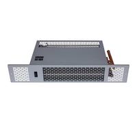 (Silver, 1.2kW) Mylek Plinth Space Heater Classic Central Heating Electric Built In Kitchen