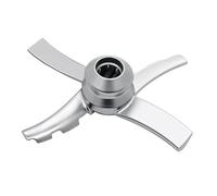 Silver 1 Pcs Replacement Paddle Blade ，Compatible for Ninja ，Creami NC300 Series Ice Cream Makers NC301, CN305A, CN301CO, Mixing Blade Paddle