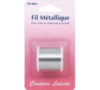 Silver 100M Metallic Thread