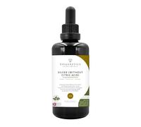 Silver 100ml (Without Citric Acid) | 8-12ppm Ionic Silver in Purified Water | Premium UV Protected Miron Violet Glass | UK Made Vegan Friendly Liquid