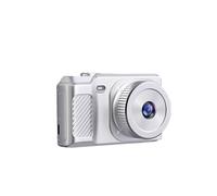 (Silver) 1080P Digital Camera Retro Style with Carry-On Feature