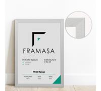 (Silver, 10x8 Inch) The Photo Factory Frame | Wooden Photo & Art Frames