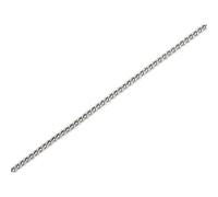 Silver 1mm Wide Curb Chain - 20in - F9087