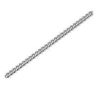 Silver 1mm Wide Diamond Cut Curb Chain - 22in - F9201
