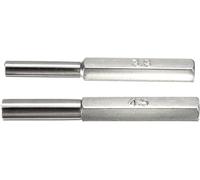 Silver 3.8mm + 4.5mm Security Screwdriver Tool for NES SNES N64 Super Nintendo 64 NGC SFC MD Cartridges and Systems