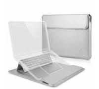 Silver 3-in-1 Laptop Sleeve 11-13.3 Inch ONLY Not for 14-15.6” Xiaomi Air 13.3" Huawei MateBook E X 13 Honor MagicBook MacBook Air Pro ASUS ZenBook 13 Acer Swift 3 Galaxy Xiaomi 12.5 Magnetic Stand