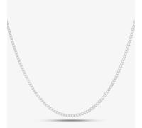 Silver 32 Inch Fine Curb Chain GK-N2517