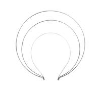 Silver 3layer Halo Crown Headband Goddess Headpiece Multi-layer Hair Crown DIY Metal Base Hair Hoops Hair Accessories for Women Beauty and Personal Care,Women's Fashion Headbands,Hair Accessories