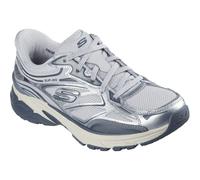 (Silver, 5 (Adults')) Skechers Stamina Sport Women's Silver Trainers